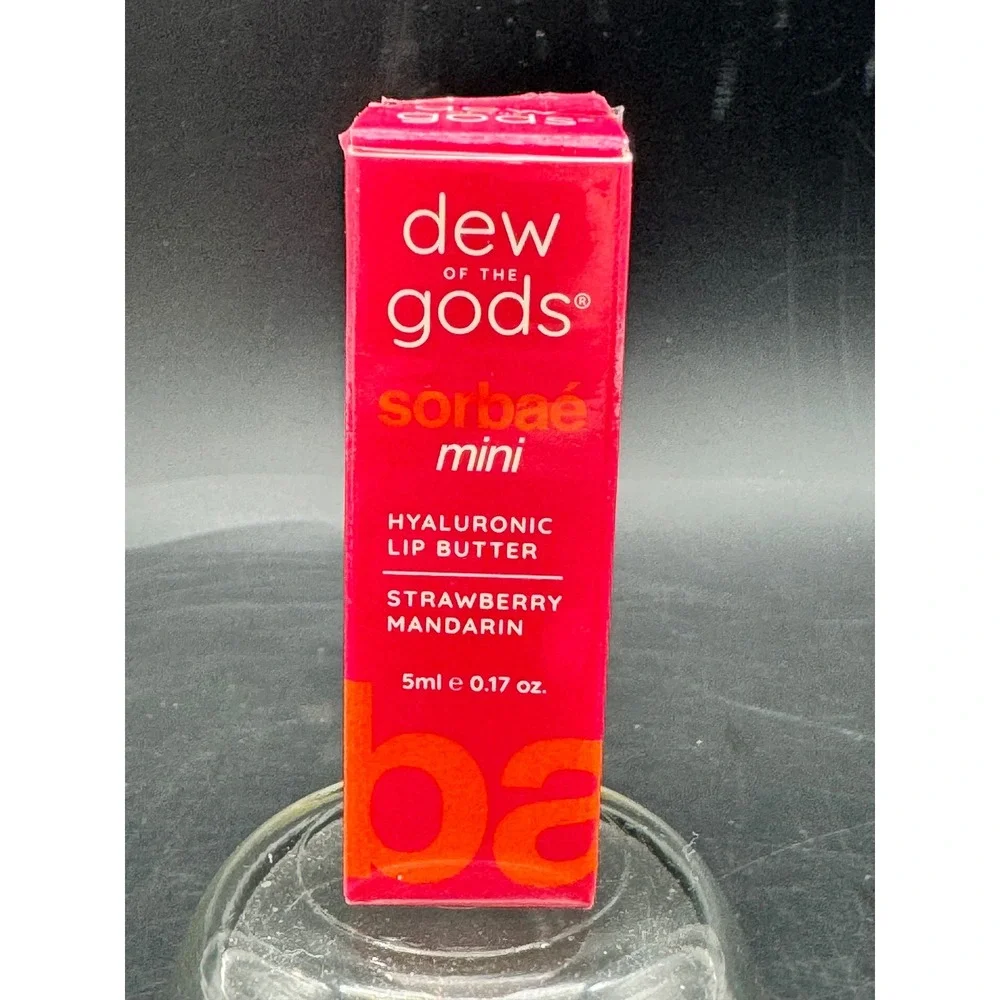 Dew of the Gods Sorbae Mini Hyaluronic Lip Butter Strawberry Mandarin 5ml